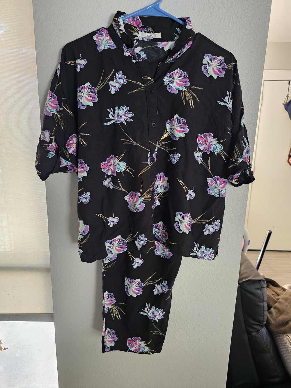 Vans Floral Set with Purple, Teal & Pink Floral Print